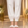 White Cuffed Comfort Pajama